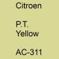 Preview: Citroen, P.T. Yellow, AC-311.